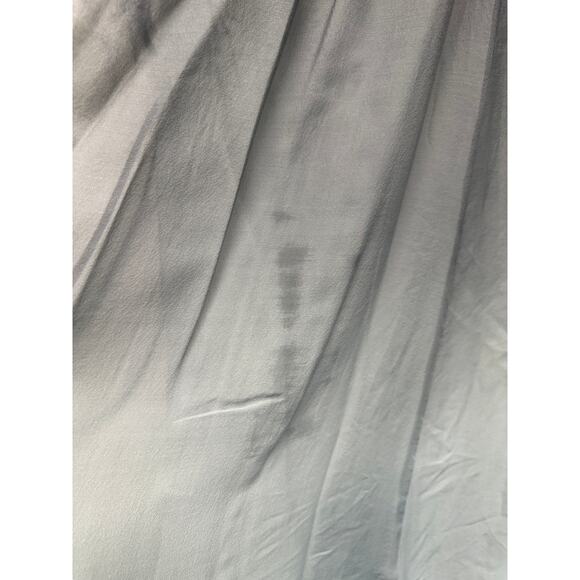 Y2K The Limited Strapless Ombre 100% Silk Chiffon Dress Fairy Grunge Size 8 READ - Picture 8 of 11